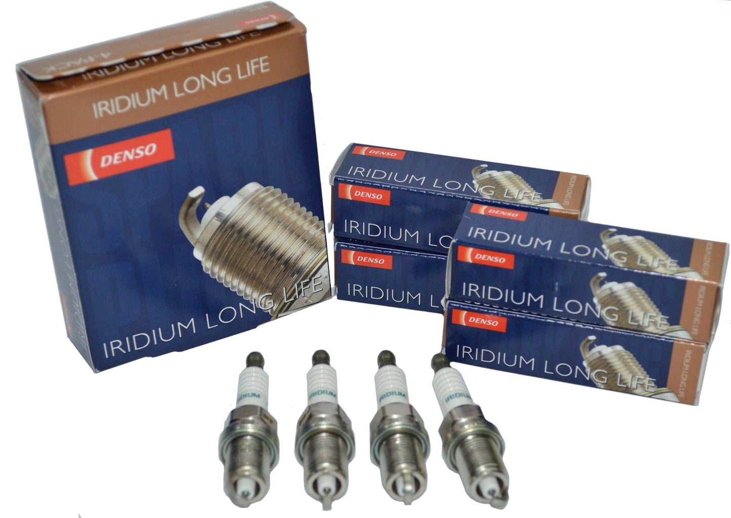 4X UF549 Encendido Bobina & 4X Denso Iridio Largo Bujía Para Nissan Altima 2.5L