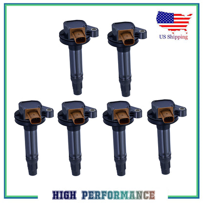 UF646 DG549 Ignition Coil For Set 6PCS For Ford F-150 Explorer Lincoln MKT 3.5L