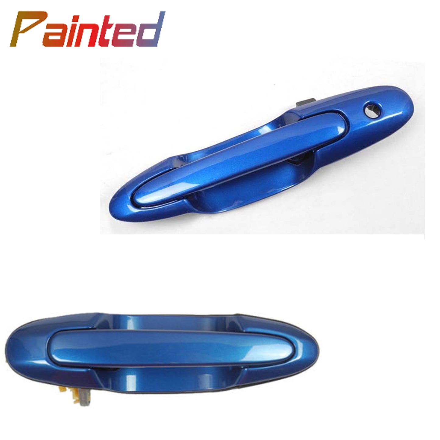 Exterior Outside Door Handle 2PCS For 2000-2006 Mazda MPV Starry Blue 24A