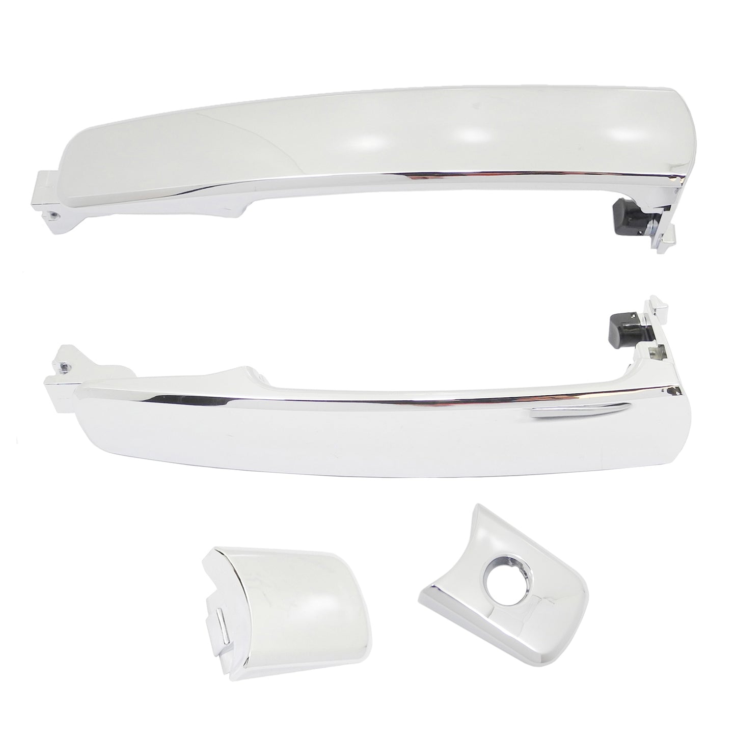Front Pair Outside Door Handle Chrome For Nissan Murano Rogue Infiniti FX35 FX45