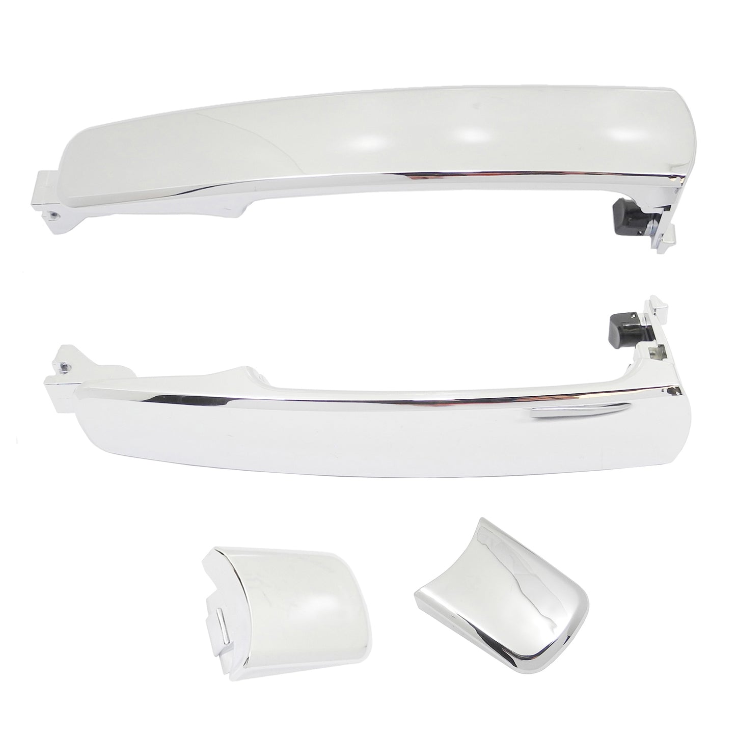 Rear Pair Outside Door Handle Chrome For Nissan Murano Rogue Infiniti FX35 FX45
