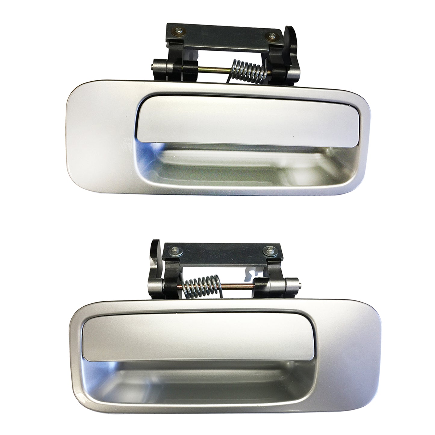 Rear Pair Set 2PCS Outside Door Handle 1F7 Silver For 00-04 Toyota Avalon 3.0L