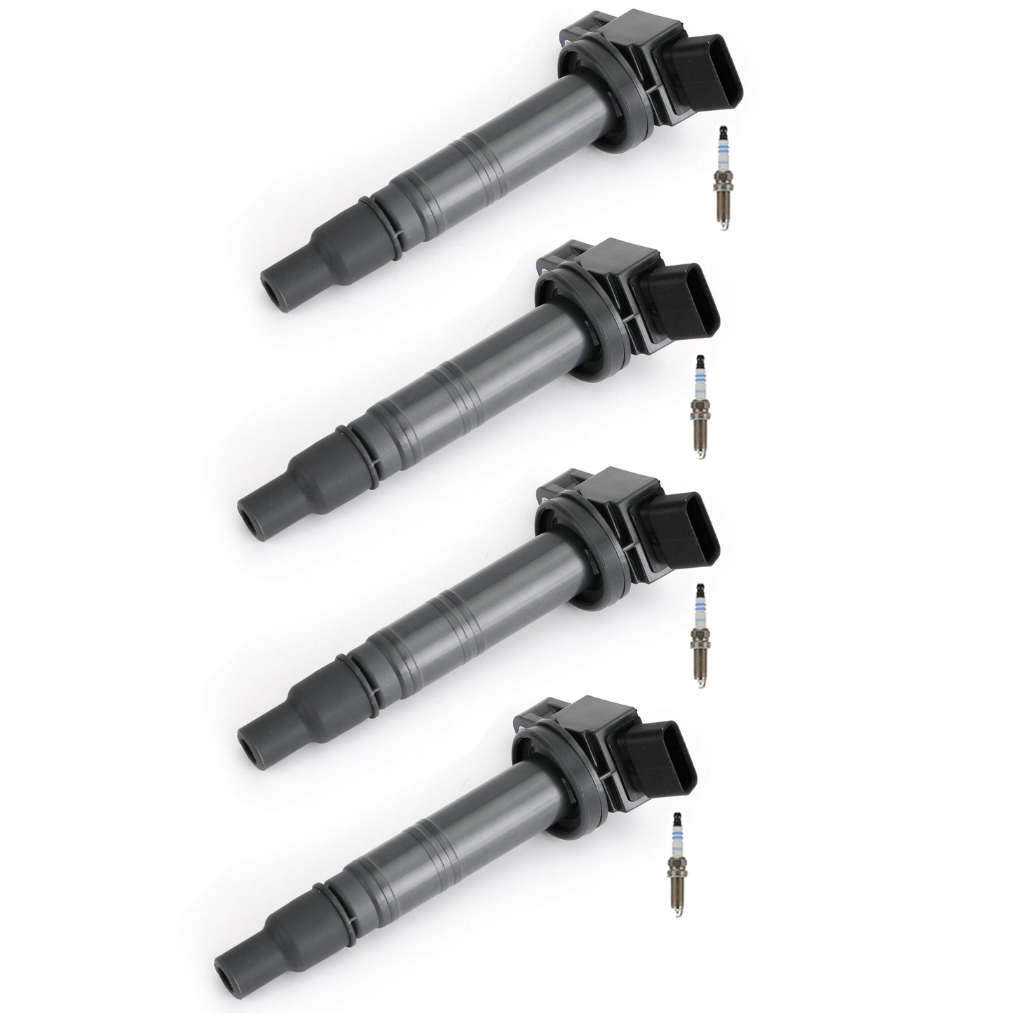 4X UF495 Encendido Bobina & 4X Bosch Platino Bujía Para Toyota 4Runner 2.7 4.0