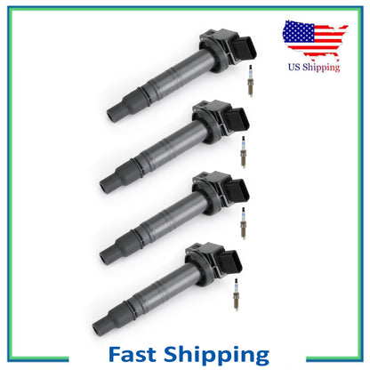 4X UF495 Encendido Bobina & 4X Bosch Platino Bujía Para Toyota 4Runner 2.7 4.0