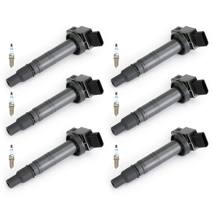 UF495 6X Allumage Bobine & 6X Bosch Double Platine Prise Pour Toyota Matrix