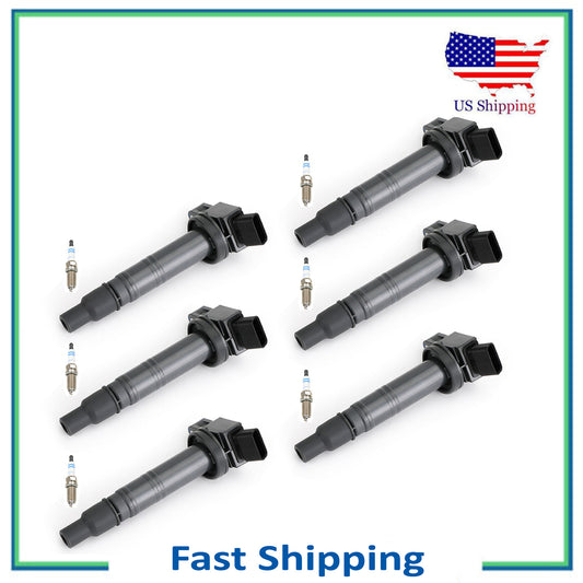 UF495 Ignition Coil & 8101 Bosch Double Platinum Spark Plug For Matrix Solara