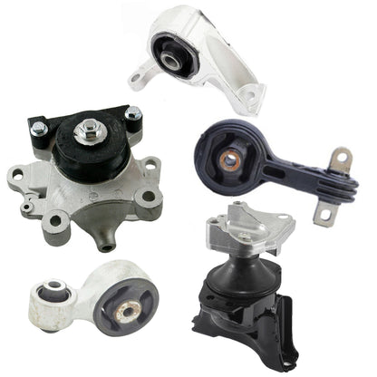 Set 5PCS Motor & Trans Mount For 06-11 Honda Civic 2.0 4589 4588 4540 65014 4586