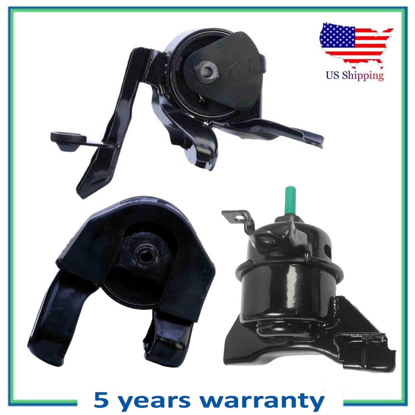 Set 3PCS Motor & Getriebe Halterung Für 07-2010 Kia Magentis Optima 2.4L
