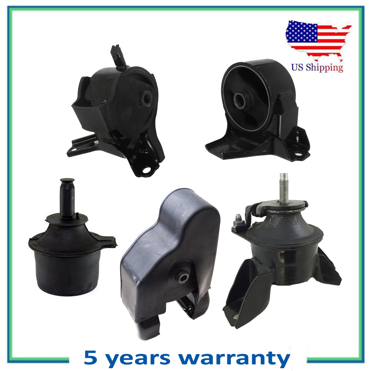 5PCS Moteur & Transmission Automatique Montage Pour 06-08 Hyundai Azera 3.3.8