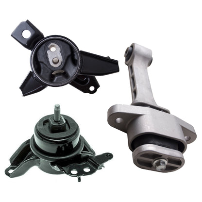 Set 3Pcs Engine Motor & Trans Mount Motorking For 2011-2015 Kia Optima 2.4L