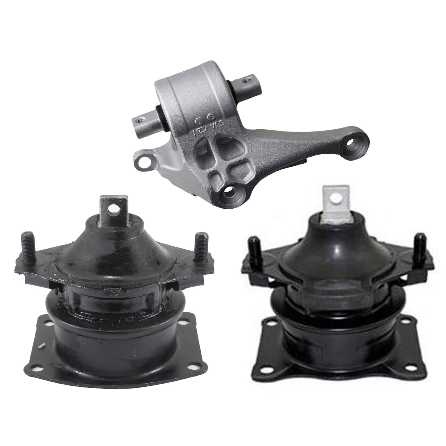 Set Hydraulic Engine Motor & Auto Transmission Mount For 2005-2008 Acura