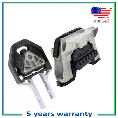 Set 2PCS Front & Rear Engine Motor Mount For 2013 2014 205 2016 Dodge Dart 2.4L