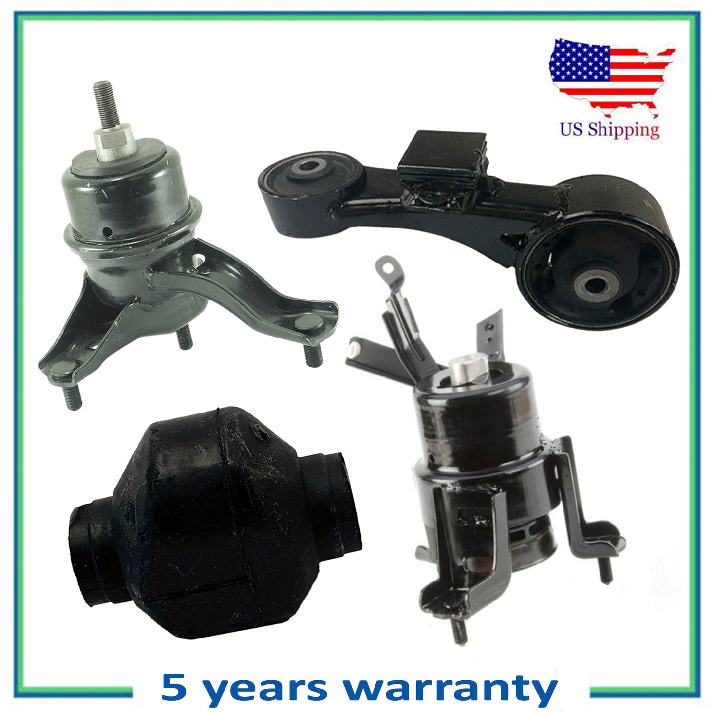 Set Motore & Motore Torque Montante Per 13-15 Lexus RX350 3.5L Gas AWD