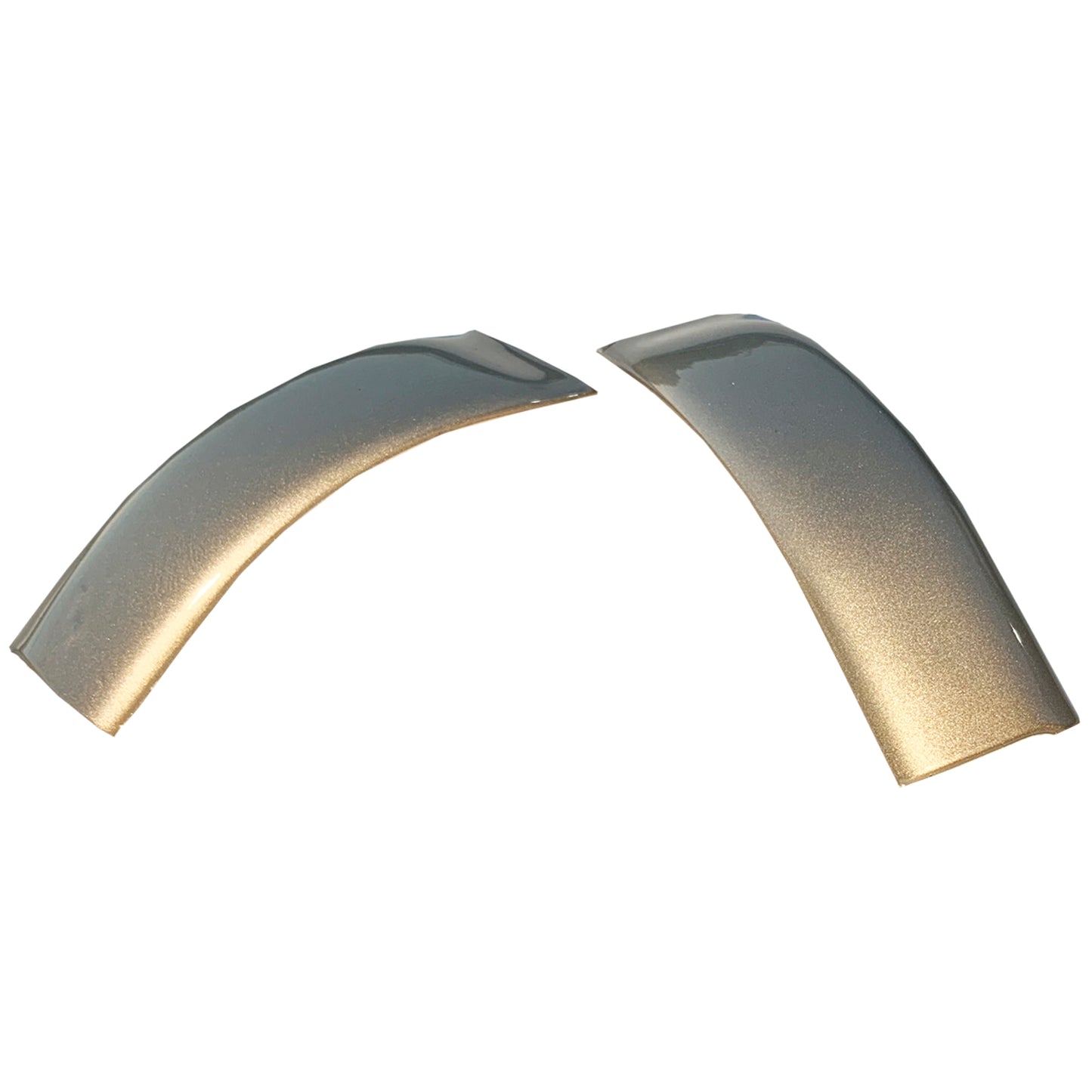 LH RH Pair Upgraded Exterior Cab Roof Molding For 99-07 Ford Super Duty B2 Gold
