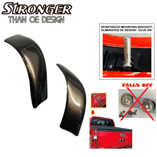 Set UPGRADED Roof Corner Molding Trim For Ford 08-16 Super Duty T7 Dark Beige