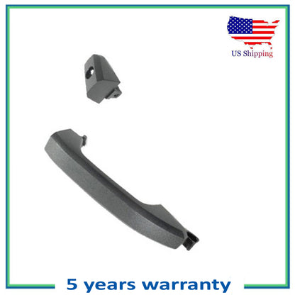 Front Left Outer Door Handle For 14-15 Chevy Silverado GMC Sierra Texture Black