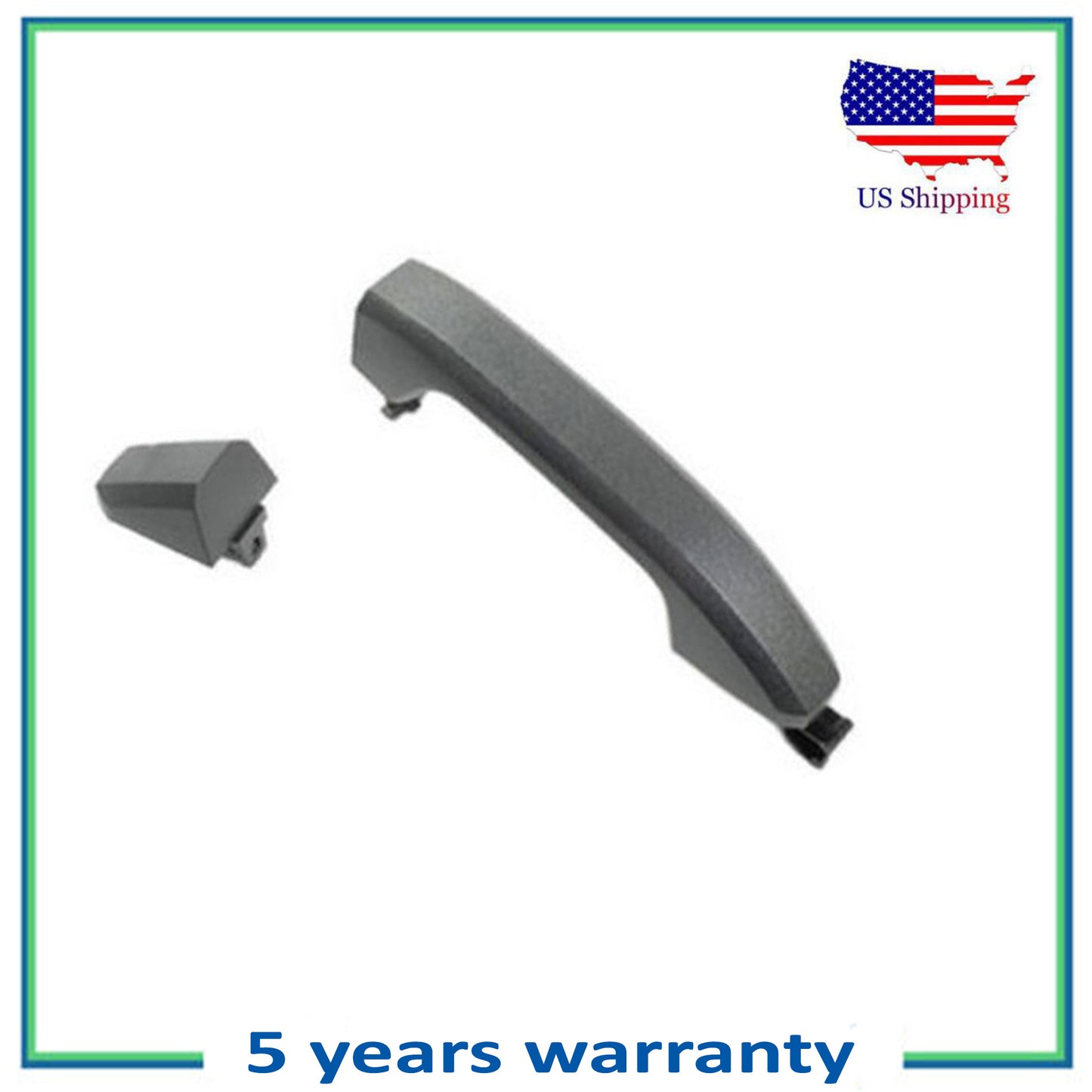 Front Right Outer Door Handle For 14-15 Chevy Silverado GMC Sierra Texture Black