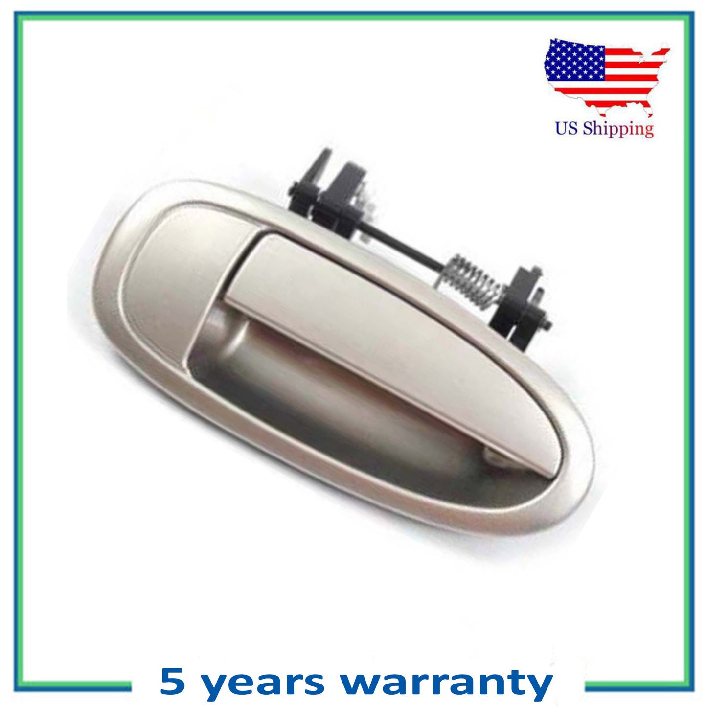 Rear R Outside Door Handle For 95-99 Toyota Avalon Cashmere Beige Metallic 4M9
