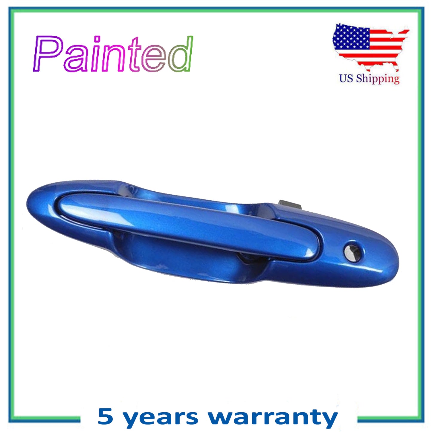 Avant Gauche Extérieur Porte Poignée Pour 2000-2006 Mazda MPV Étoilée Bleu 24A