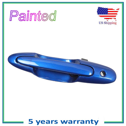 Anteriore Sinistro Esterno Fuori Porta Manico Per 2000-2006 Mazda Starry Blu 24A