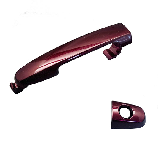 Set 4PCS New Outside Door Handle For 03-10 Pontiac Vibe 3P2 Black Cherry Pearl