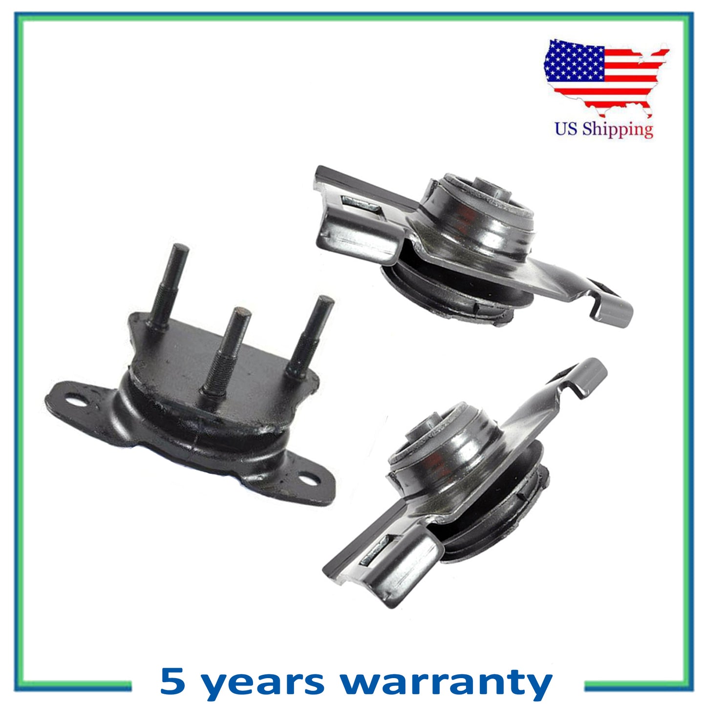 Engine Motor & Trans Mount For 2004-2010 Infiniti QX56 5.6L 7357 7355 2 SET