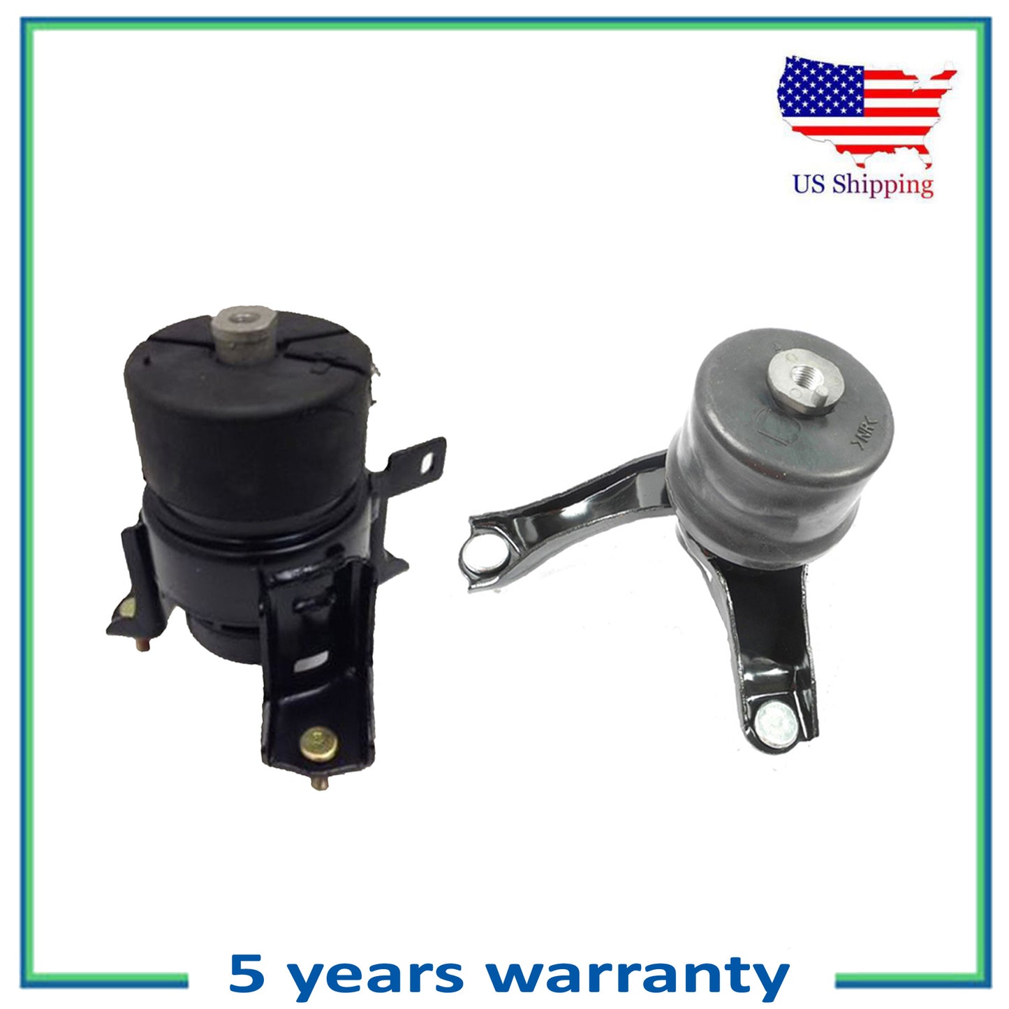 Motor & Trans Mount For 2001-2003 Toyota Highlander 3.0L 4270 4207 Set 2PCS