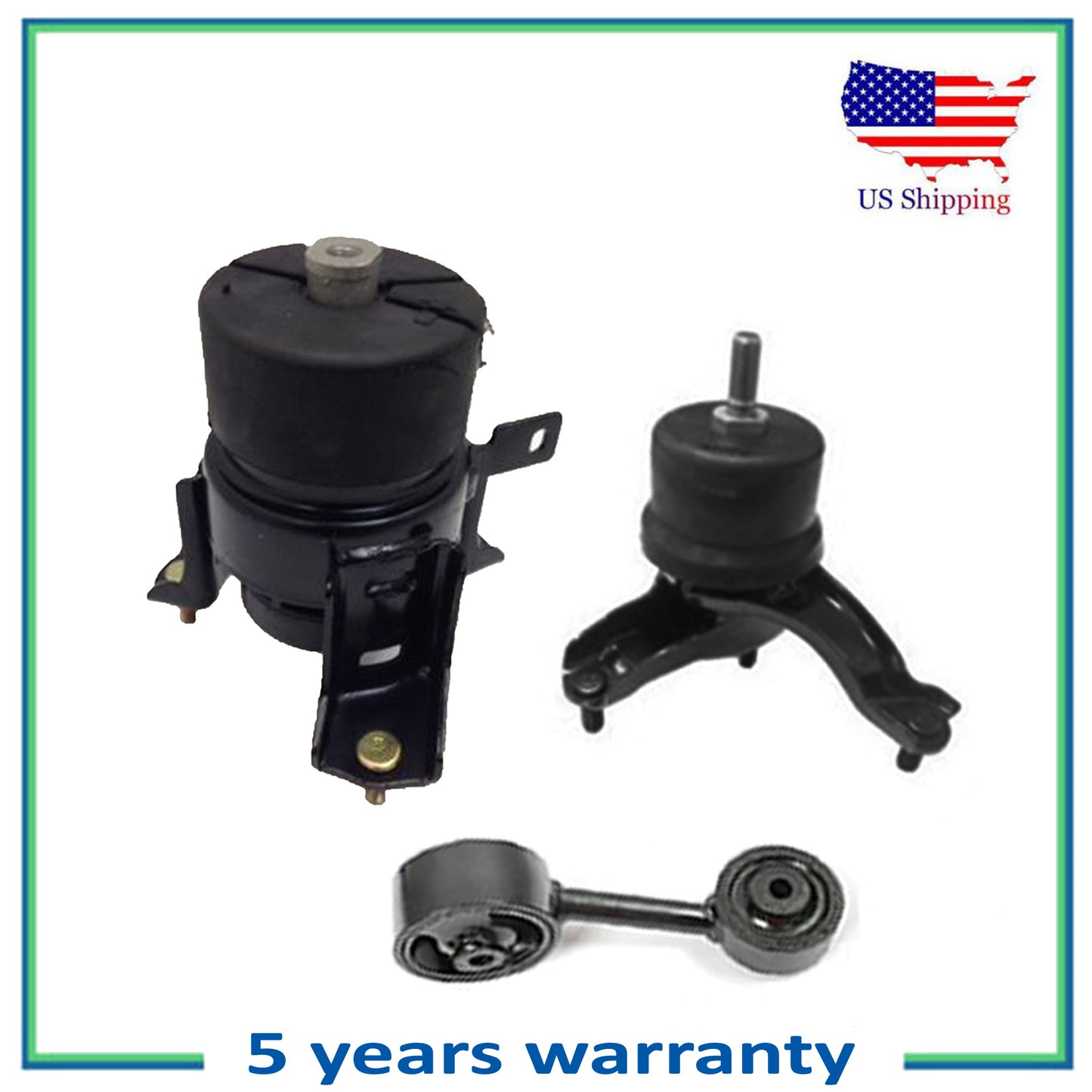 3PCS Juego Motor Montaje Para 2001-2003 Toyota Montañés 3.0L 4270 4206 4287